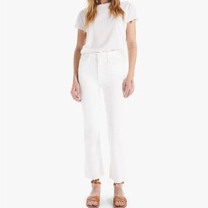 MOTHER Denim The Hustler Ankle Fray in Fairest of Them All